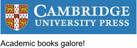 Academic books galore!