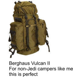 Berghaus Vulcan II For non-Jedi campers like me this is perfect